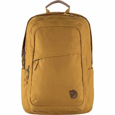 Fjallraven Räven 28 Hátizsák Akció - Sárga Táska Sárga WNU523498